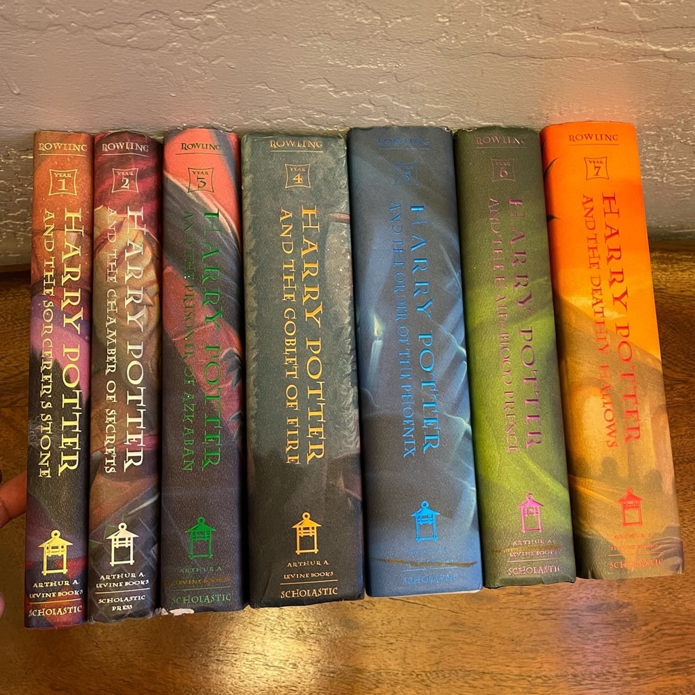 Harry‎ Potter Hard Cover Complete Book Set 1-7 - Picture 13 of 13